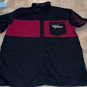 Harley-Davidson button down